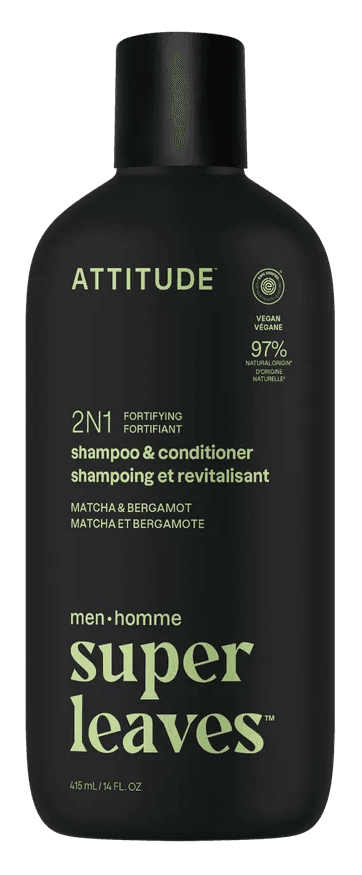 Attitude Super Leaves Men Versterkende 2-In-1 Shampoo & Conditioner