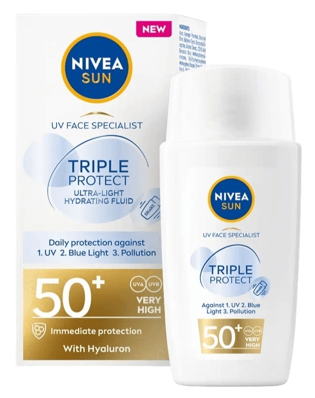 Nivea Sun Triple Protect SPF50+ Zonnebrandcrème