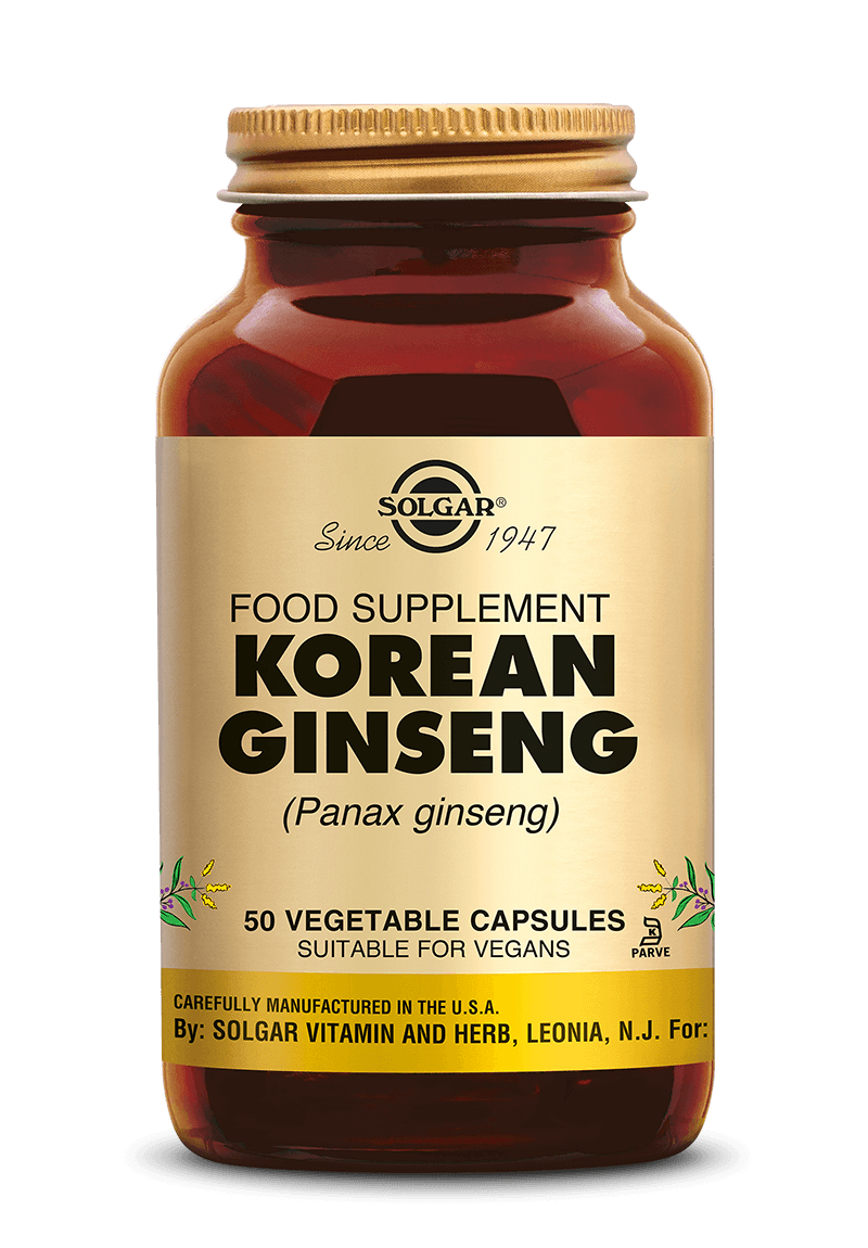 Solgar Ginseng Korean Capsules