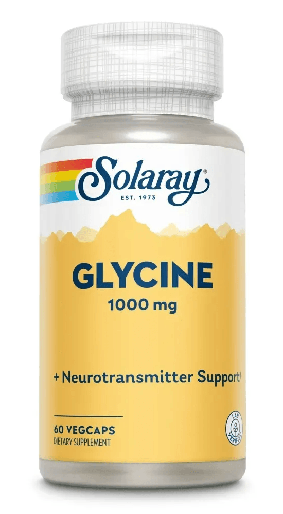 Solaray Glycine 1000mg Capsules