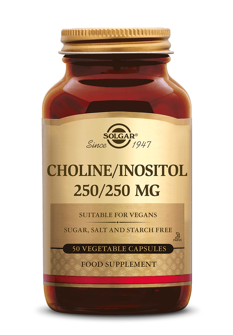 Solgar Choline/Inositol 250/250 mg Capsules