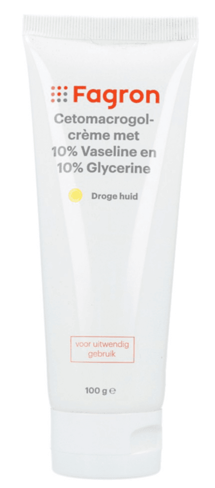 Fagron Cetomacrogol Crème Met 10% Vaseline & Glycerine