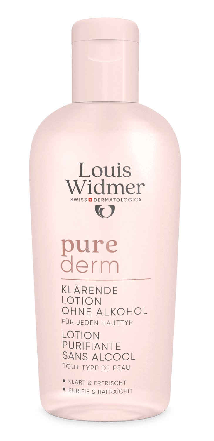 Louis Widmer Purederm Zuiverende Tonic Zonder Alcohol Licht Geparfumeerd
