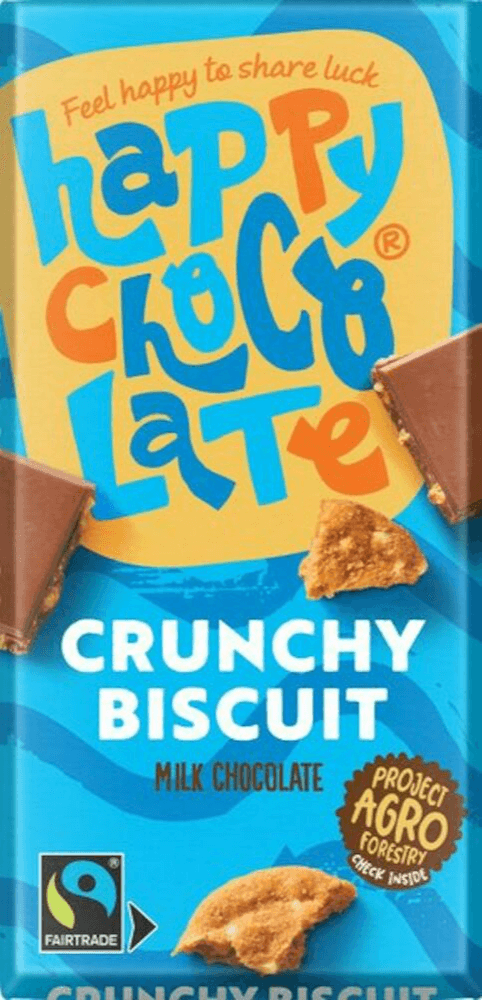 Happy Chocolate Crunchy Biscuit