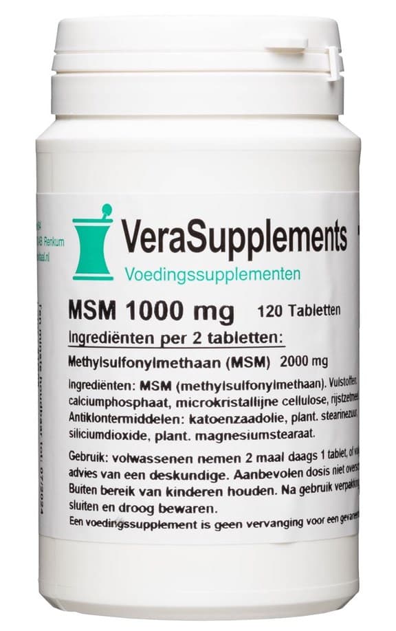 VeraSupplements MSM 1000 Tabletten