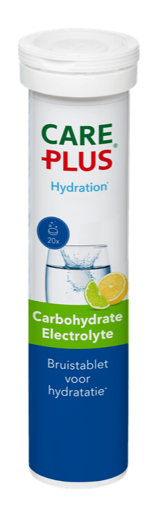 Care Plus Carbohydrate Electrolyte Bruistablet Lemon