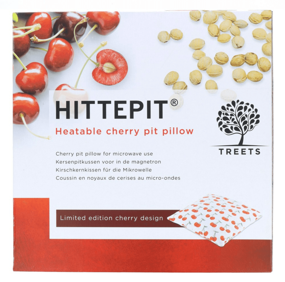 Hittepit 100% Eco Vierkanten Kersenpitkussen