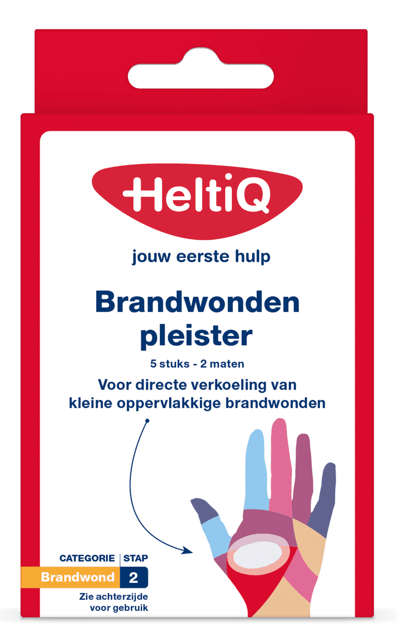 HeltiQ Brandwonden Pleister