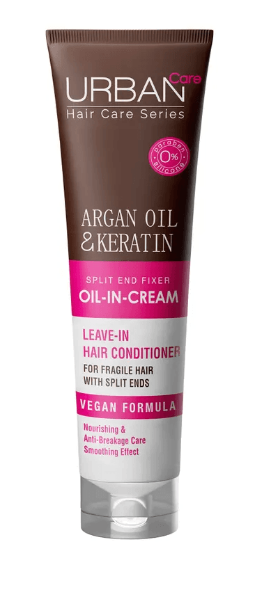 Urban Care Argan Oil & Keratin Oil-In-Cream Leave-In Hair Conditioner
