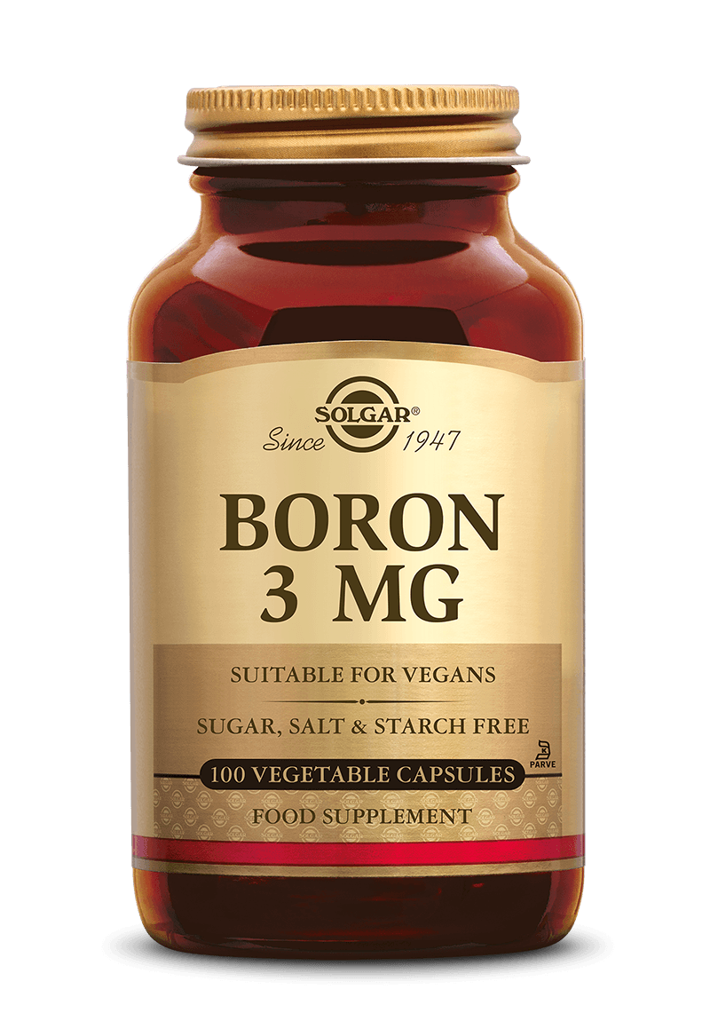 Solgar Boron (Borium) 3 mg Capsules