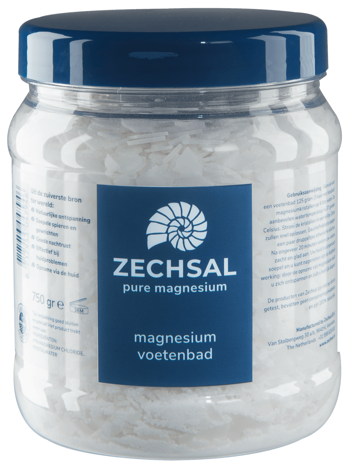 Zechsal Pure Magnesium Voetenbad