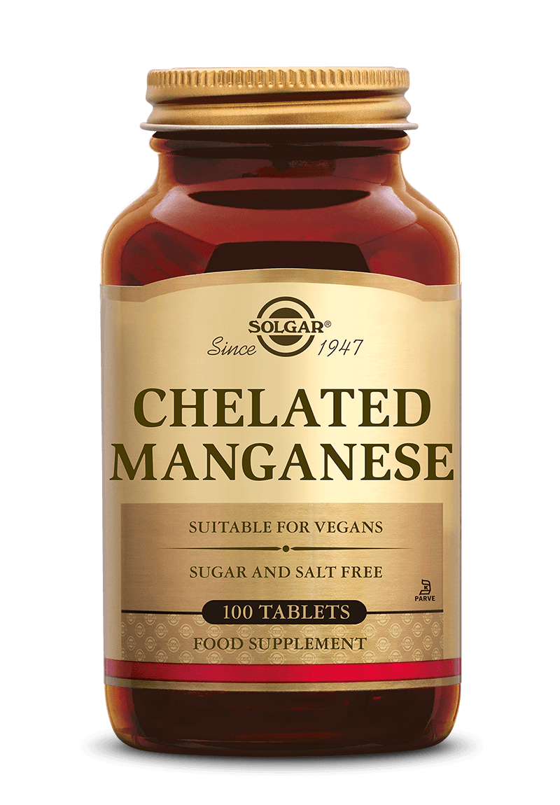 Solgar Chelated Manganese (Mangaan) Tabletten