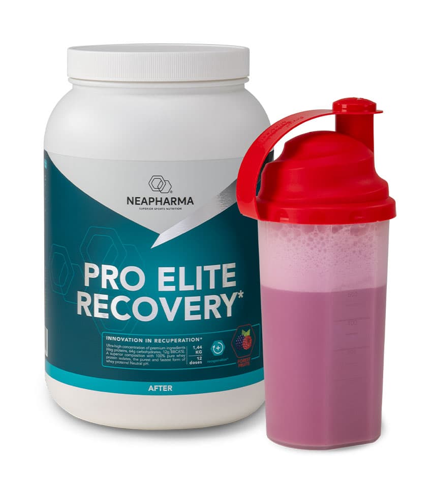 Pro Elite Recovery: Forest Fruits - 10 lege single shots (500/750Ml) om zelf te vullen (herbruikbaar)