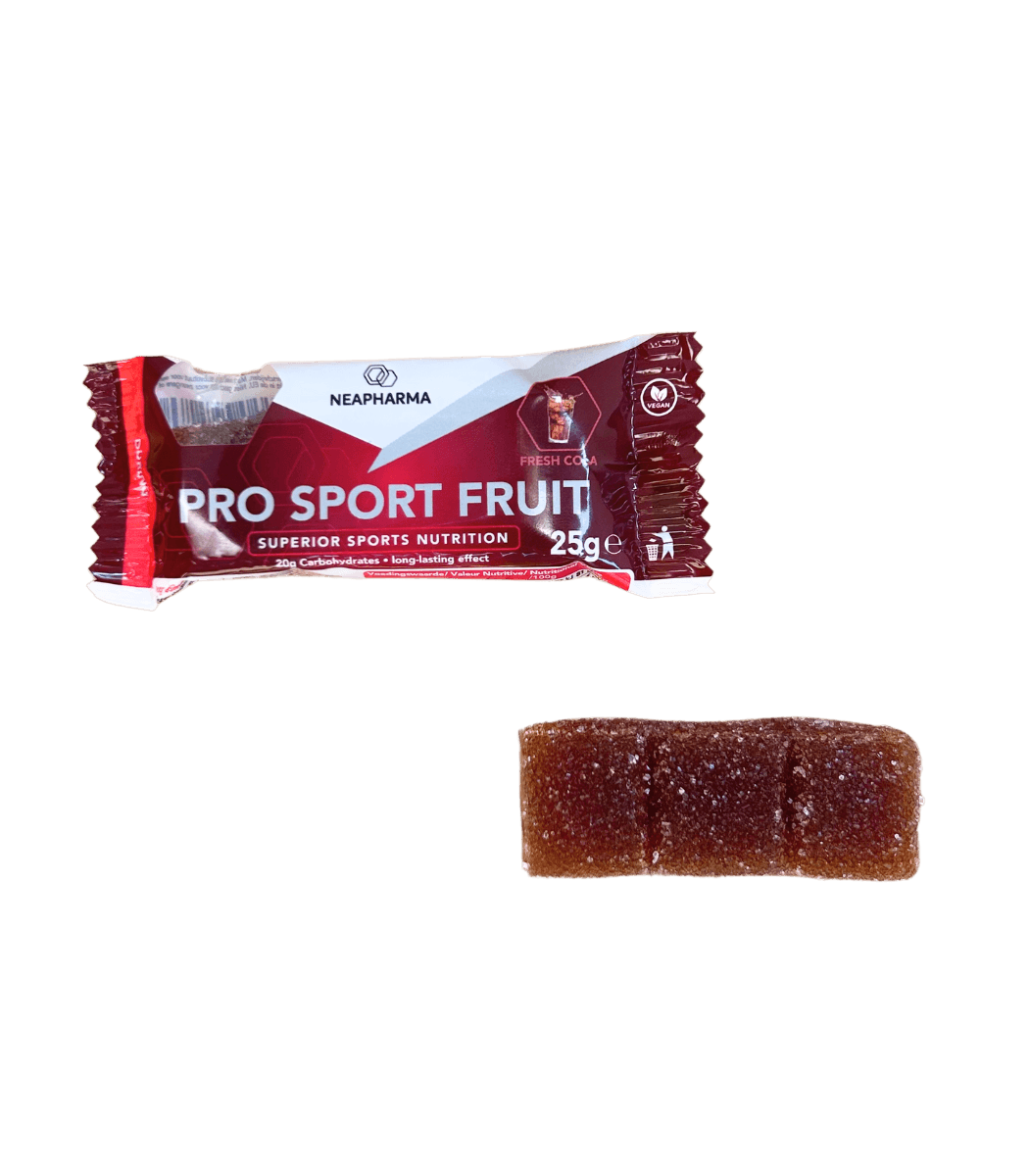 Pro Sport Fruit Cola - 20 bars (9% korting)