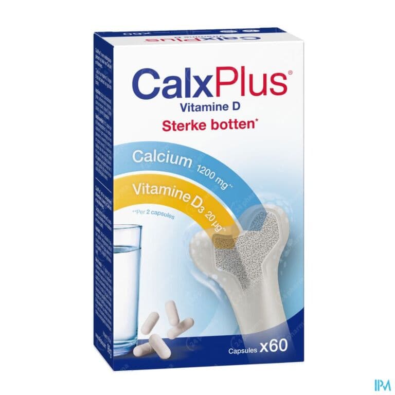 CalxPlus Vitamine D 60 Capsules