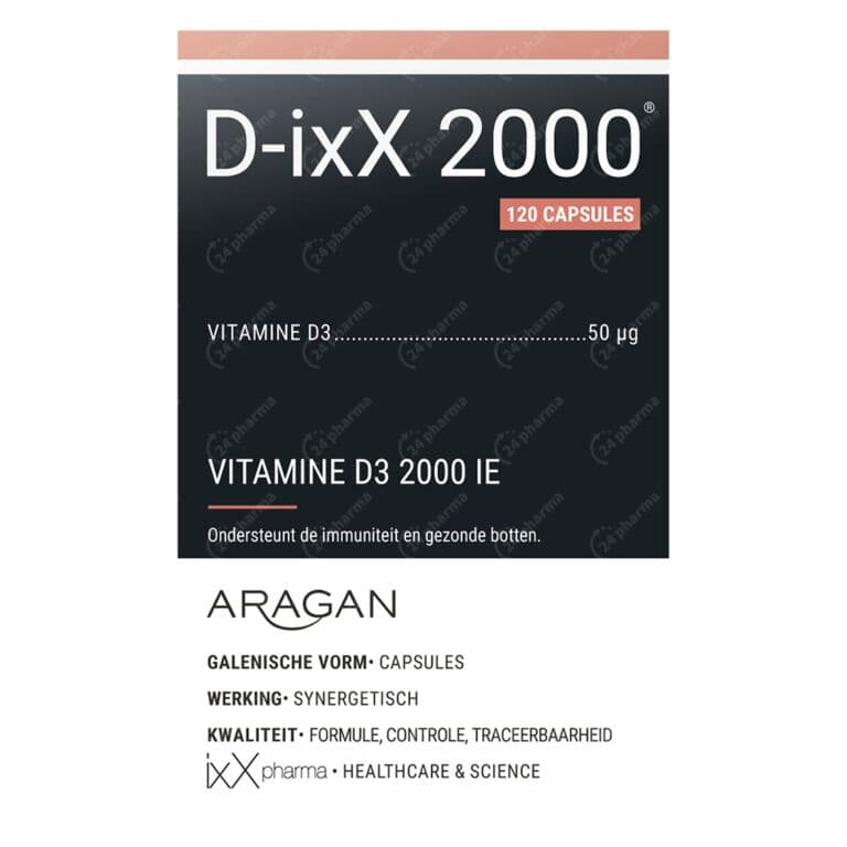 D-ixX 2000 Vitamine D - 120 Capsules