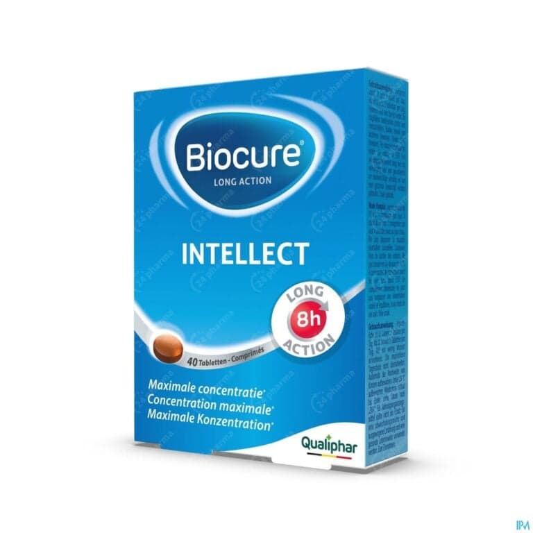 Biocure Intellect Tijdelijke Stress Long Action - 40 Tabletten