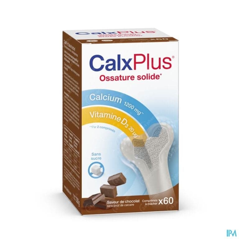 CalxPlus Chocolade 60 Tabletten