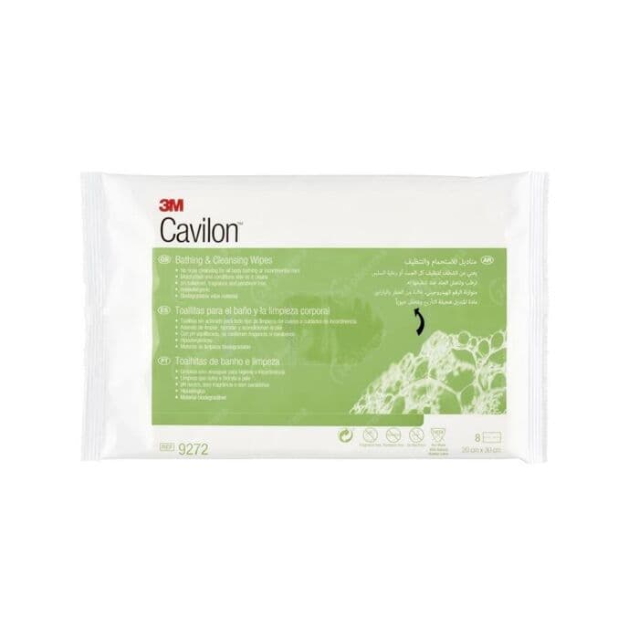 3M Cavilon Was-En Reinigingsdoekjes 8 Stuks