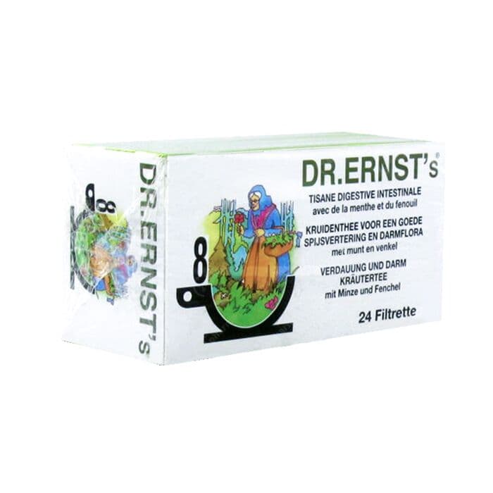 Dr Ernst Kruidenthee Nr°8 Spijsvertering/ Darmflora 24 Zakjes