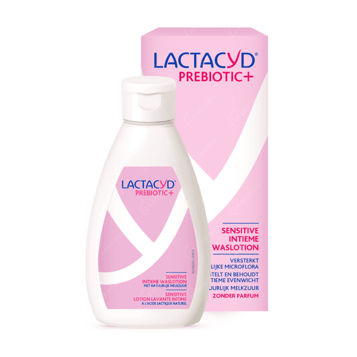 Lactacyd Prebiotic+ Sensitive Intieme Waslotion Met Natuurlijk Melkzuur 200ml