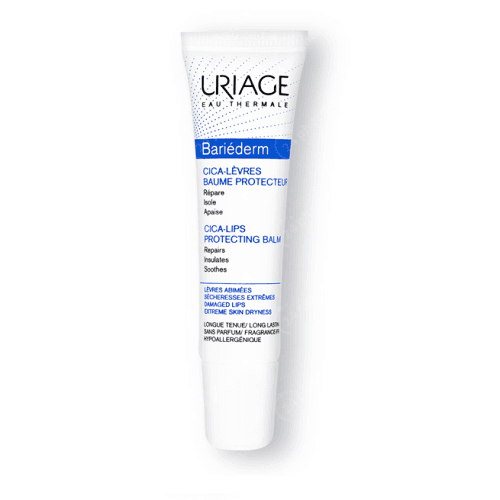 Uriage Bariéderm Cica-Lèvres Isolerende Herstellende Lippenbalsem Tube 15ml