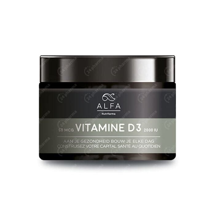 Alfa Vitamine D3 90 + 30 Softgels GRATIS