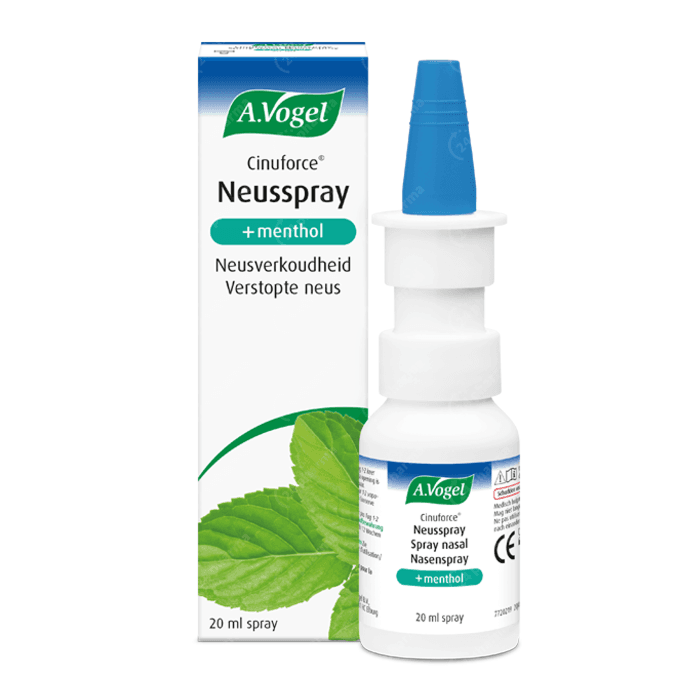A. Vogel Cinuforce Neusspray Menthol - 20ml