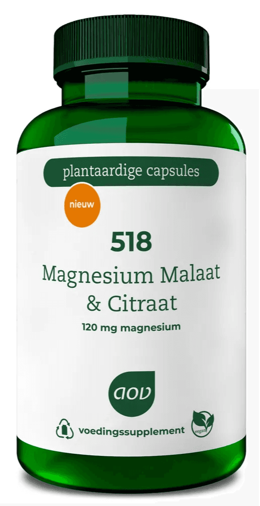 AOV 518 Magnesium Malaat & Citraat Capsules