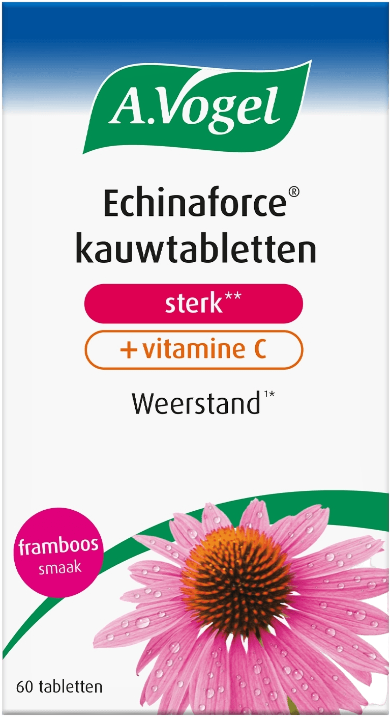 A.Vogel Echinaforce Kauwtabletten sterk** + Vitamine C Tabletten