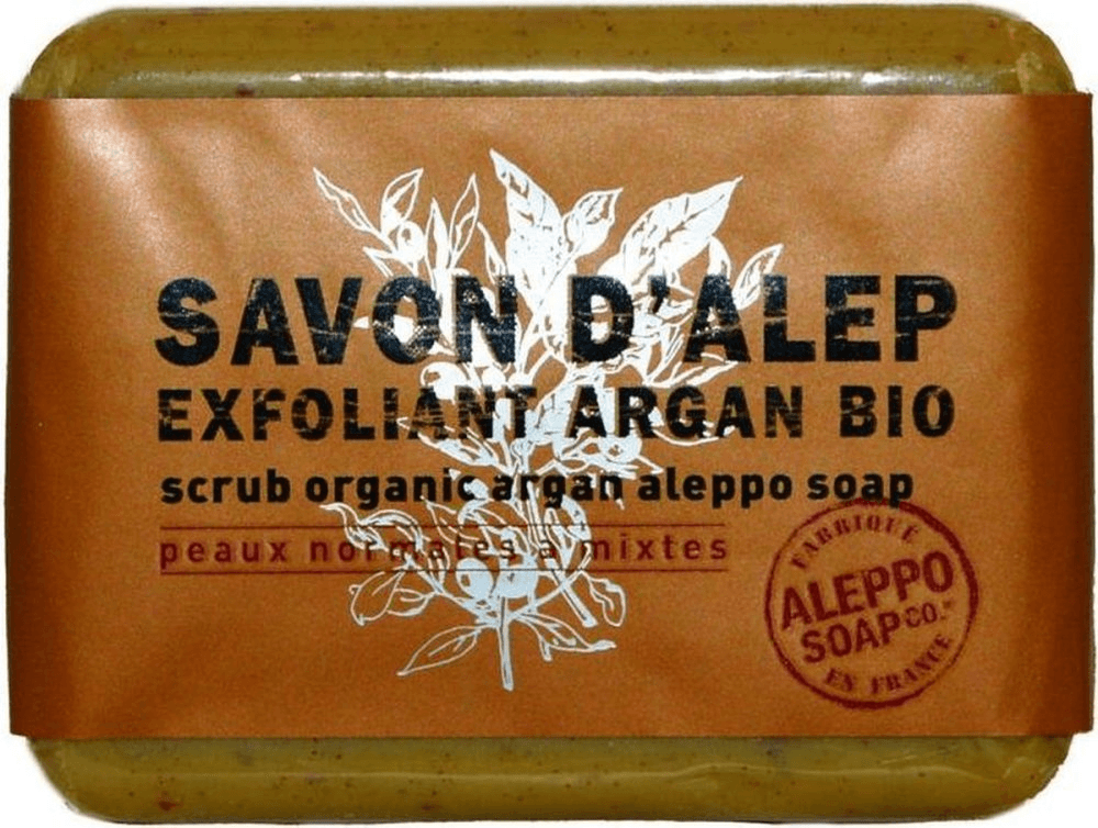 Aleppo Soap Co Savon D'Alep Exfoliant Argan Zeep