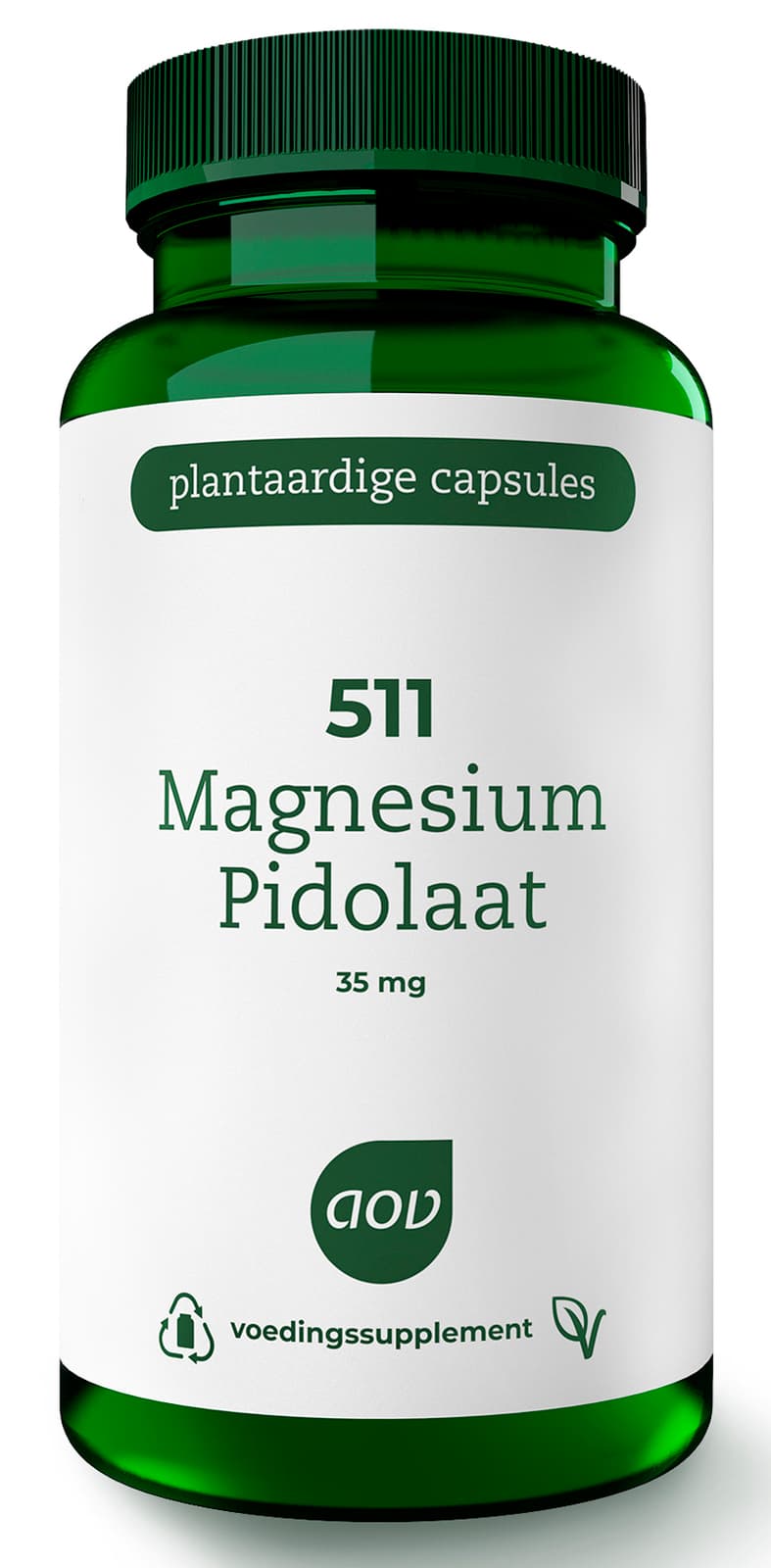 AOV 511 Magnesium Pidolaat 35mg Vegacaps