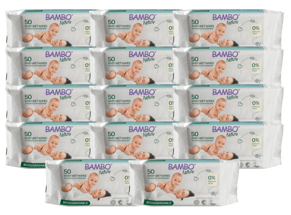 Bambo Nature Bio Babydoekjes Multiverpakking
