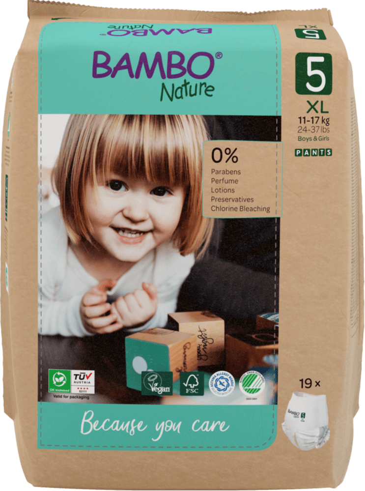 Bambo Nature Luierbroekjes Maat 5 XL