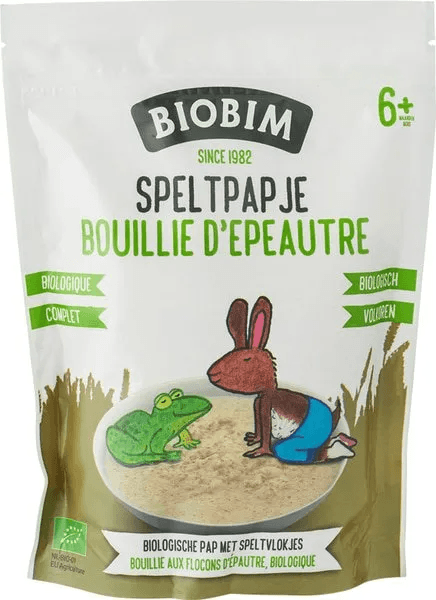 Biobim Biologisch Speltpapje 6+M