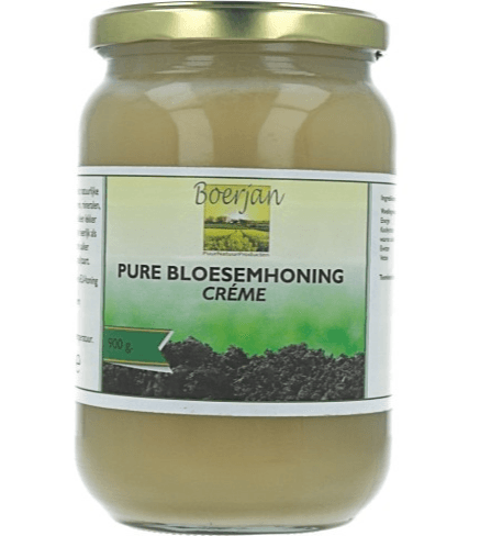 Boerjan Pure Bloesemhoning Crème 900gr