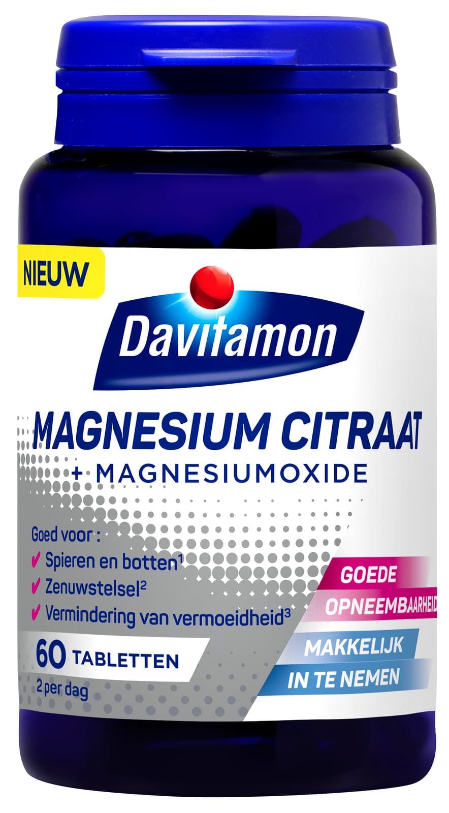 Davitamon Magnesium citraat + Magnesiumoxide Tabletten