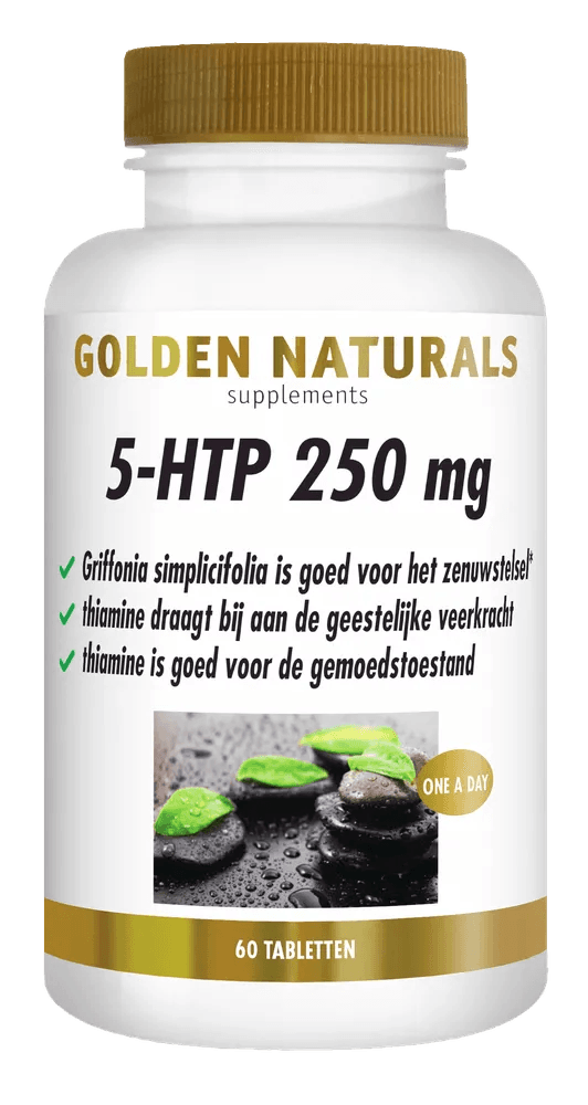 Golden Naturals 5-HTP 250mg Tabletten