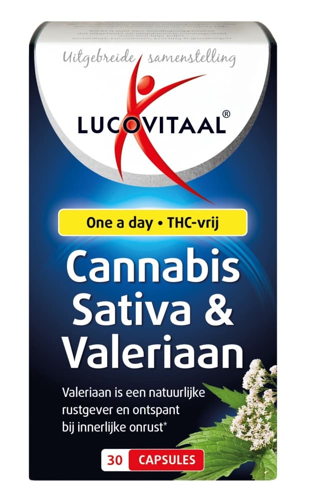 Lucovitaal Cannabis Sativa & Valeriaan