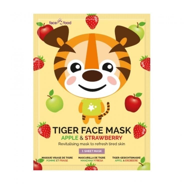 7th Heaven Tiger Face Mask