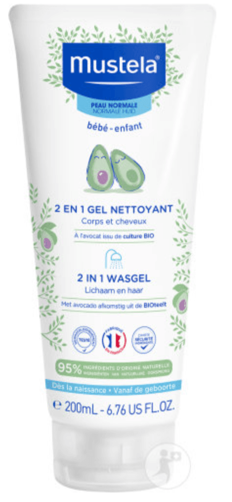 Mustela Baby 2-in-1 Wasgel