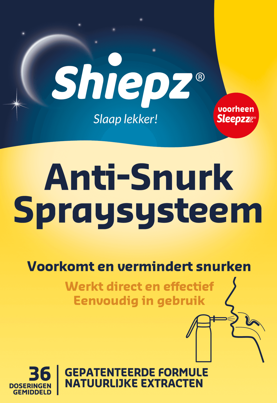 Shiepz Anti-Snurk Spraysysteem