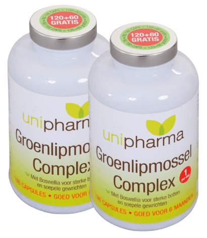 Unipharma Groenlipmossel Complex Capsules Multipack