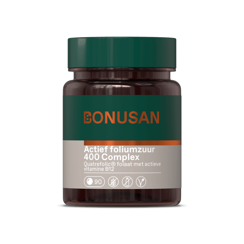 Bonusan Actief foliumzuur 400 Complex Tabletten