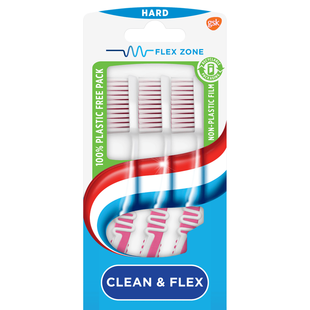 Aquafresh Clean & Flex Tandenborstel Hard