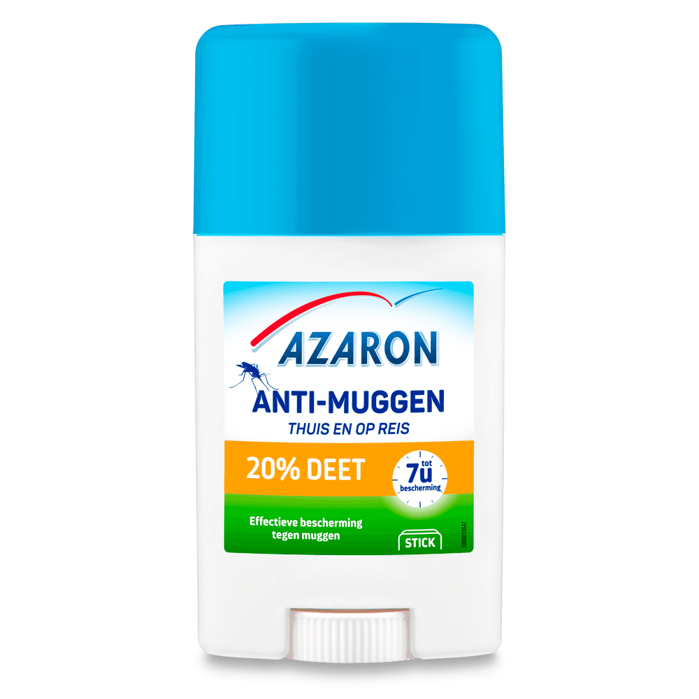 Azaron Anti-Muggenstick Thuis en op Reis 20% DEET