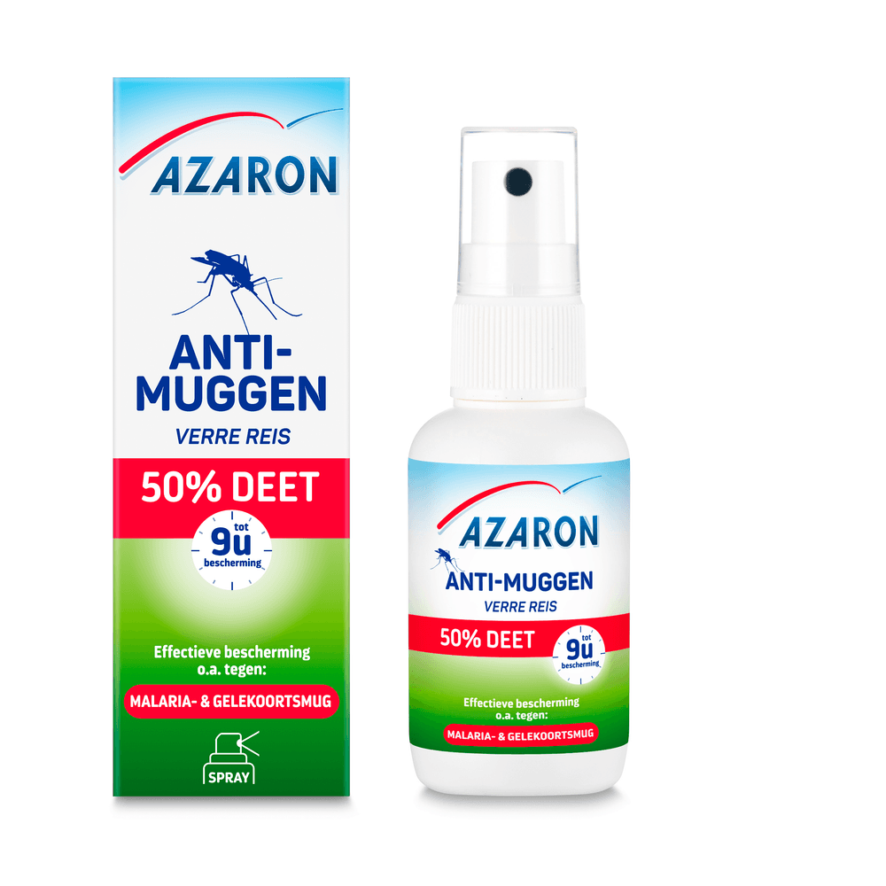 Azaron Anti-Muggenspray Verre Reis 50% DEET