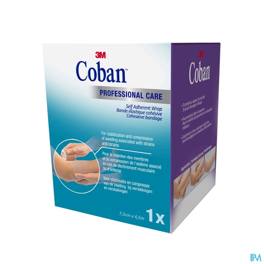 3M Coban Action Wrap Cremekleur