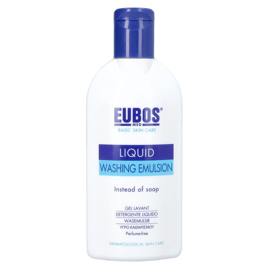 Eubos Zeep Vloeibaar Blauw N/parf 200ml