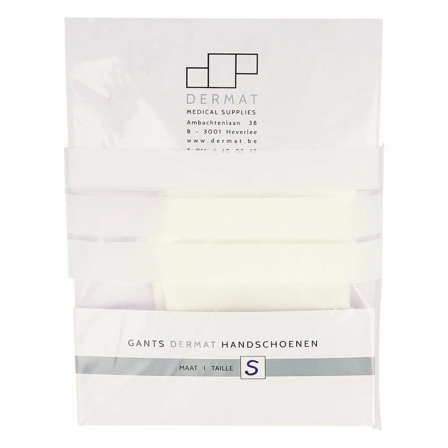 Dermat Gants 2 Small 100% Coton